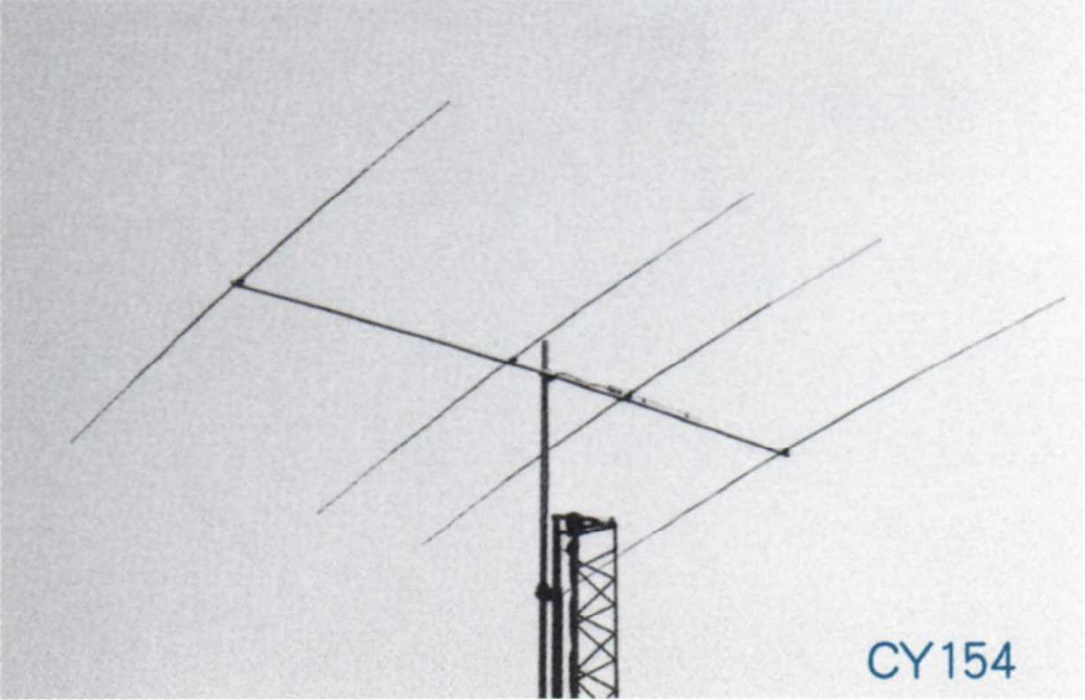 アンテナ　CD社144MHz4列中古品 CY154.jpg
