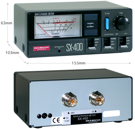 SX400】第一電波工業 - 周辺機器, 測定器(SWRメーター) | 東名 SX400】第一電波工業 - 周辺機器, 測定器(SWRメーター) | 東名